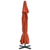 Outdoor Umbrella with Portable Base Terracotta